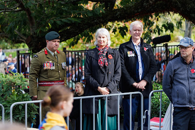 Photo from the Anzac Day 2025 Civic Service held at Memorial Park in Hamilton, Waikato, New Zealand on Friday, 25 April, 2025. Photography by Mike Walen / KeyImagery Photography. Copyright: © 2025 Hamilton City Council.