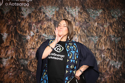 Booth photo from the TWoA Tainui 2023 Graduations (Ceremony 3 - Thursday Morning), held at Hamilton Boys High School, Hamilton, Waikato, New Zealand on Thursday, 20 April, 2023. Photo: InstaBooth / KeyImagery Photography. Copyright: © Te Wānanga o Aotearoa.