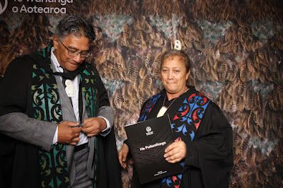 Booth photo from the TWoA Tainui 2023 Graduations (Ceremony 3 - Thursday Morning), held at Hamilton Boys High School, Hamilton, Waikato, New Zealand on Thursday, 20 April, 2023. Photo: InstaBooth / KeyImagery Photography. Copyright: © Te Wānanga o Aotearoa.