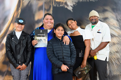Photo from the TWoA Tāmaki Makaurau 2024 Graduations (Ceremony 4 @ 7pm), held at Church Unlimited, Glendene, Auckland, New Zealand on Tuesday, 25 June, 2024. Photo: Alick Saunders for KeyImagery Photography. Copyright: © Te Wānanga o Aotearoa.