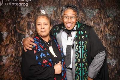 Booth photo from the TWoA Tainui 2023 Graduations (Ceremony 3 - Thursday Morning), held at Hamilton Boys High School, Hamilton, Waikato, New Zealand on Thursday, 20 April, 2023. Photo: InstaBooth / KeyImagery Photography. Copyright: © Te Wānanga o Aotearoa.
