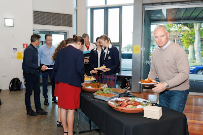 Photo from the 2023 Father/Daughter Breakfast held in the Nancy Light Hall at Waikato Diocesan in Hamilton, Waikato, New Zealand. Taken: Monday, 16 October, 2023. Photography: Mike Walen / KeyImagery Photography. Copyright: © Waikato Diocesan School for Girls.