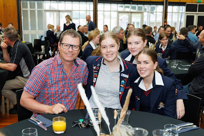 Photo from the 2023 Father/Daughter Breakfast held in the Nancy Light Hall at Waikato Diocesan in Hamilton, Waikato, New Zealand. Taken: Monday, 16 October, 2023. Photography: Mike Walen / KeyImagery Photography. Copyright: © Waikato Diocesan School for Girls.