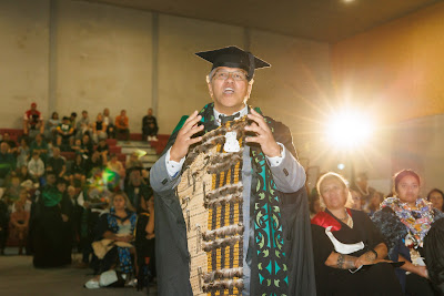 Ceremony photo from the TWoA Tainui 2023 Graduations (Ceremony 3 - Thursday Morning), held at Hamilton Boys High School, Hamilton, Waikato, New Zealand on Thursday, 20 April, 2023. Photo: Mike Walen / KeyImagery Photography. Copyright: © Te Wānanga o Aotearoa.