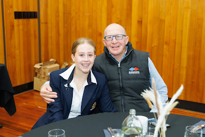 Photo from the 2023 Father/Daughter Breakfast held in the Nancy Light Hall at Waikato Diocesan in Hamilton, Waikato, New Zealand. Taken: Monday, 16 October, 2023. Photography: Mike Walen / KeyImagery Photography. Copyright: © Waikato Diocesan School for Girls.