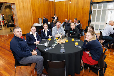 Photo from the 2023 Father/Daughter Breakfast held in the Nancy Light Hall at Waikato Diocesan in Hamilton, Waikato, New Zealand. Taken: Monday, 16 October, 2023. Photography: Mike Walen / KeyImagery Photography. Copyright: © Waikato Diocesan School for Girls.