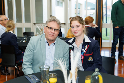 Photo from the 2023 Father/Daughter Breakfast held in the Nancy Light Hall at Waikato Diocesan in Hamilton, Waikato, New Zealand. Taken: Monday, 16 October, 2023. Photography: Mike Walen / KeyImagery Photography. Copyright: © Waikato Diocesan School for Girls.