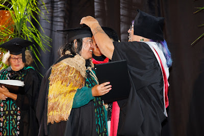 Ceremony photo from the TWoA Tainui 2023 Graduations (Ceremony 3 - Thursday Morning), held at Hamilton Boys High School, Hamilton, Waikato, New Zealand on Thursday, 20 April, 2023. Photo: Mike Walen / KeyImagery Photography. Copyright: © Te Wānanga o Aotearoa.