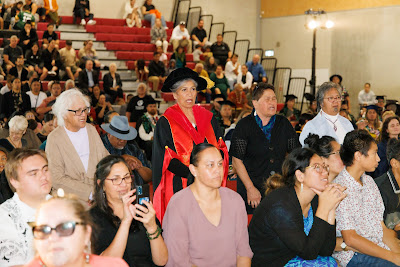 Ceremony photo from the TWoA Tainui 2023 Graduations (Ceremony 3 - Thursday Morning), held at Hamilton Boys High School, Hamilton, Waikato, New Zealand on Thursday, 20 April, 2023. Photo: Mike Walen / KeyImagery Photography. Copyright: © Te Wānanga o Aotearoa.