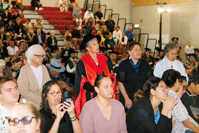 Ceremony photo from the TWoA Tainui 2023 Graduations (Ceremony 3 - Thursday Morning), held at Hamilton Boys High School, Hamilton, Waikato, New Zealand on Thursday, 20 April, 2023. Photo: Mike Walen / KeyImagery Photography. Copyright: © Te Wānanga o Aotearoa.