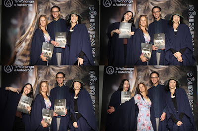 Booth photo from the TWoA Tainui 2025 Graduations (Ceremony 2 @ 2pm) held at Claudelands Event Centre in Hamilton, Waikato, New Zealand on Tuesday, 29 April, 2025. Photography by InstaBooth / KeyImagery Photography. Copyright: © 2025 Te Wānanga o Aotearoa.