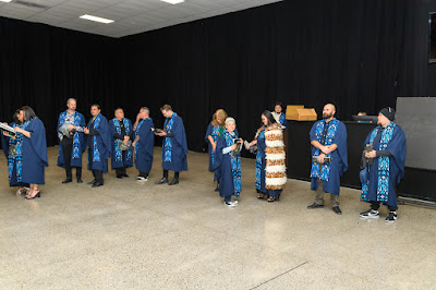 Photo from the TWoA Tāmaki Makaurau 2024 Graduations (Ceremony 5 @ 2pm), held at Church Unlimited, Glendene, Auckland, New Zealand on Wednesday, 26 June, 2024. Photo: Alick Saunders for KeyImagery Photography. Copyright: © Te Wānanga o Aotearoa.