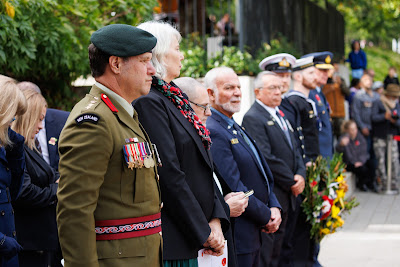 Photo from the Anzac Day 2025 Civic Service held at Memorial Park in Hamilton, Waikato, New Zealand on Friday, 25 April, 2025. Photography by Mike Walen / KeyImagery Photography. Copyright: © 2025 Hamilton City Council.