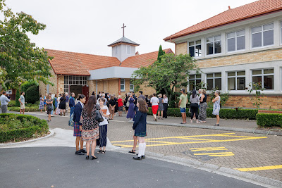 Photo from the New Staff & Student Pōwhiri event held in the All Saints Chapel at Waikato Diocesan in Hamilton, Waikato, New Zealand on Wednesday, 7 Feb,ruary 2024. Photo by Mike Walen / KeyImagery Photography. Copyright: © Waikato Diocesan School for Girls.