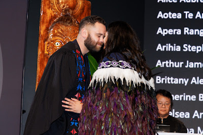 Photo from Ceremony 2 of the TWoA Tāmaki Makaurau 2025 Graduations (May 2025) held at the Mangere Arts Centre in Auckland, New Zealand on Monday, 26 May, 2025. Photo by Mike Walen / KeyImagery Photography. Copyright: © 2025 Te Wānanga o Aotearoa.