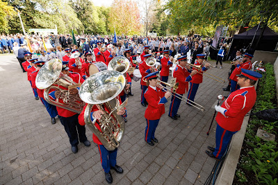 Photo from the Anzac Day 2025 Civic Service held at Memorial Park in Hamilton, Waikato, New Zealand on Friday, 25 April, 2025. Photography by Mike Walen / KeyImagery Photography. Copyright: © 2025 Hamilton City Council.