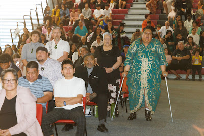 Ceremony photo from the TWoA Tainui 2023 Graduations (Ceremony 3 - Thursday Morning), held at Hamilton Boys High School, Hamilton, Waikato, New Zealand on Thursday, 20 April, 2023. Photo: Mike Walen / KeyImagery Photography. Copyright: © Te Wānanga o Aotearoa.