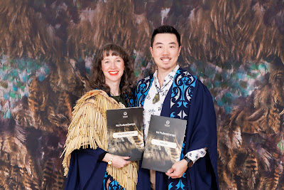 Photo from Ceremony 2 of the TWoA Tāmaki Makaurau 2025 Graduations (May 2025) held at the Mangere Arts Centre in Auckland, New Zealand on Monday, 26 May, 2025. Photo by Mike Walen / KeyImagery Photography. Copyright: © 2025 Te Wānanga o Aotearoa.