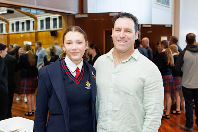 Photo from the 2023 Father/Daughter Breakfast held in the Nancy Light Hall at Waikato Diocesan in Hamilton, Waikato, New Zealand. Taken: Monday, 16 October, 2023. Photography: Mike Walen / KeyImagery Photography. Copyright: © Waikato Diocesan School for Girls.