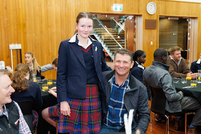 Photo from the 2023 Father/Daughter Breakfast held in the Nancy Light Hall at Waikato Diocesan in Hamilton, Waikato, New Zealand. Taken: Monday, 16 October, 2023. Photography: Mike Walen / KeyImagery Photography. Copyright: © Waikato Diocesan School for Girls.