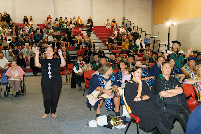 Ceremony photo from the TWoA Tainui 2023 Graduations (Ceremony 3 - Thursday Morning), held at Hamilton Boys High School, Hamilton, Waikato, New Zealand on Thursday, 20 April, 2023. Photo: Mike Walen / KeyImagery Photography. Copyright: © Te Wānanga o Aotearoa.