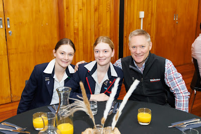 Photo from the 2023 Father/Daughter Breakfast held in the Nancy Light Hall at Waikato Diocesan in Hamilton, Waikato, New Zealand. Taken: Monday, 16 October, 2023. Photography: Mike Walen / KeyImagery Photography. Copyright: © Waikato Diocesan School for Girls.