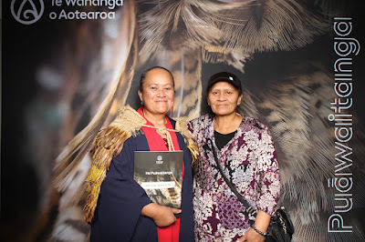 Booth photo from the TWoA Tainui 2025 Graduations (Ceremony 2 @ 2pm) held at Claudelands Event Centre in Hamilton, Waikato, New Zealand on Tuesday, 29 April, 2025. Photography by InstaBooth / KeyImagery Photography. Copyright: © 2025 Te Wānanga o Aotearoa.