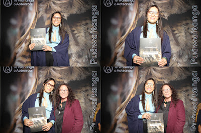 Booth photo from the TWoA Tainui 2025 Graduations (Ceremony 2 @ 2pm) held at Claudelands Event Centre in Hamilton, Waikato, New Zealand on Tuesday, 29 April, 2025. Photography by InstaBooth / KeyImagery Photography. Copyright: © 2025 Te Wānanga o Aotearoa.