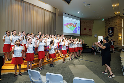 Photo from the New Staff & Student Pōwhiri event held in the All Saints Chapel at Waikato Diocesan in Hamilton, Waikato, New Zealand on Wednesday, 7 Feb,ruary 2024. Photo by Mike Walen / KeyImagery Photography. Copyright: © Waikato Diocesan School for Girls.