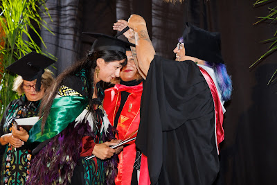 Ceremony photo from the TWoA Tainui 2023 Graduations (Ceremony 3 - Thursday Morning), held at Hamilton Boys High School, Hamilton, Waikato, New Zealand on Thursday, 20 April, 2023. Photo: Mike Walen / KeyImagery Photography. Copyright: © Te Wānanga o Aotearoa.