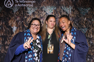 Booth photo from the TWoA Tainui 2021 Graduations (Thursday Morning - Ceremony 1), held at Elim Church, Te Rapa, Hamilton, New Zealand. Taken: Thursday 22 April 2021. Photo: InstaBooth / KeyImagery Photography. Copyright: © Te Wānanga o Aotearoa.