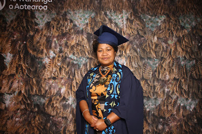 Booth photo from the TWoA Tainui 2023 Graduations (Ceremony 3 - Thursday Morning), held at Hamilton Boys High School, Hamilton, Waikato, New Zealand on Thursday, 20 April, 2023. Photo: InstaBooth / KeyImagery Photography. Copyright: © Te Wānanga o Aotearoa.