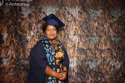 Booth photo from the TWoA Tainui 2023 Graduations (Ceremony 3 - Thursday Morning), held at Hamilton Boys High School, Hamilton, Waikato, New Zealand on Thursday, 20 April, 2023. Photo: InstaBooth / KeyImagery Photography. Copyright: © Te Wānanga o Aotearoa.