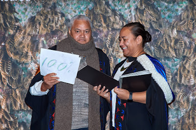 Photo from the TWoA Waiariki 2019 Graduations (Tauranga - Ceremony 1), held at Bethlehem Baptist Church, Tauranga, New Zealand. Taken: Friday 3 May 2019. Photo: Alick Saunders / KeyImagery Photography. Copyright: © Te Wananga o Aotearoa.