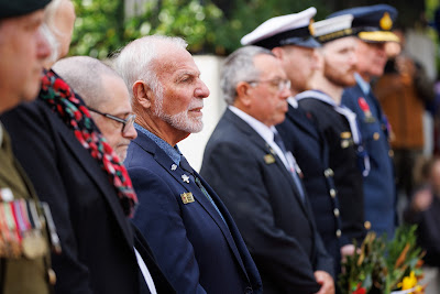 Photo from the Anzac Day 2025 Civic Service held at Memorial Park in Hamilton, Waikato, New Zealand on Friday, 25 April, 2025. Photography by Mike Walen / KeyImagery Photography. Copyright: © 2025 Hamilton City Council.