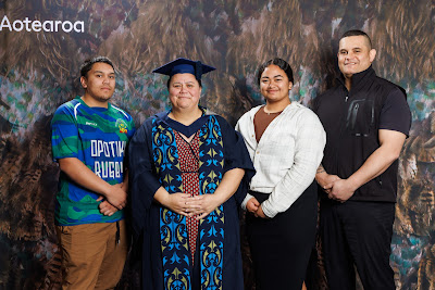 Photo from the TWoA Tainui 2022 Graduations (Mangakotukutuku), held at the Mangakotukutuku Campus, Hamilton, Waikato, New Zealand. Taken: Friday 9 September, 2022. Photo: Mike Walen / KeyImagery Photography. Copyright: © Te Wananga o Aotearoa.