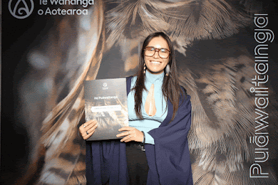 Booth photo from the TWoA Tainui 2025 Graduations (Ceremony 2 @ 2pm) held at Claudelands Event Centre in Hamilton, Waikato, New Zealand on Tuesday, 29 April, 2025. Photography by InstaBooth / KeyImagery Photography. Copyright: © 2025 Te Wānanga o Aotearoa.