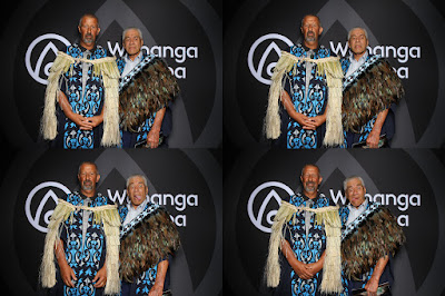 Booth photo from the TWoA Te Tai Tokerau (Kaitaia) 2025 Graduation held at Te Kura Kaupapa Maori o Pukemiro in Kaitaia, Northland, New Zealand on Monday, 14 April, 2025. Photo by InstaBooth / KeyImagery Photography. Copyright: © 2025 Te Wānanga o Aotearoa.