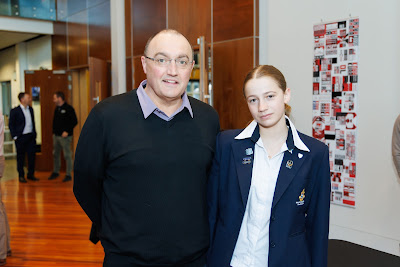 Photo from the 2023 Father/Daughter Breakfast held in the Nancy Light Hall at Waikato Diocesan in Hamilton, Waikato, New Zealand. Taken: Monday, 16 October, 2023. Photography: Mike Walen / KeyImagery Photography. Copyright: © Waikato Diocesan School for Girls.