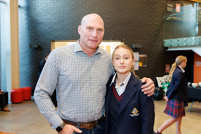Photo from the 2023 Father/Daughter Breakfast held in the Nancy Light Hall at Waikato Diocesan in Hamilton, Waikato, New Zealand. Taken: Monday, 16 October, 2023. Photography: Mike Walen / KeyImagery Photography. Copyright: © Waikato Diocesan School for Girls.