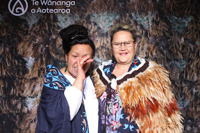 Booth photo from the TWoA Tainui 2021 Graduations (Thursday Morning - Ceremony 1), held at Elim Church, Te Rapa, Hamilton, New Zealand. Taken: Thursday 22 April 2021. Photo: InstaBooth / KeyImagery Photography. Copyright: © Te Wānanga o Aotearoa.