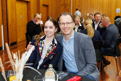 Photo from the 2023 Father/Daughter Breakfast held in the Nancy Light Hall at Waikato Diocesan in Hamilton, Waikato, New Zealand. Taken: Monday, 16 October, 2023. Photography: Mike Walen / KeyImagery Photography. Copyright: © Waikato Diocesan School for Girls.