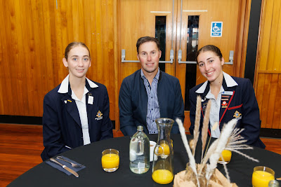 Photo from the 2023 Father/Daughter Breakfast held in the Nancy Light Hall at Waikato Diocesan in Hamilton, Waikato, New Zealand. Taken: Monday, 16 October, 2023. Photography: Mike Walen / KeyImagery Photography. Copyright: © Waikato Diocesan School for Girls.