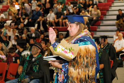 Ceremony photo from the TWoA Tainui 2023 Graduations (Ceremony 3 - Thursday Morning), held at Hamilton Boys High School, Hamilton, Waikato, New Zealand on Thursday, 20 April, 2023. Photo: Mike Walen / KeyImagery Photography. Copyright: © Te Wānanga o Aotearoa.
