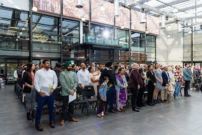 Photo from the HCC NZ Citizenship Ceremony 1 (Morning) held at The Atrium, Wintec/Te Pukenga, Hamilton, Waikato, New Zealand at 10:00am on Monday, 12 August, 2024. Photo: Mike Walen / KeyImagery Photography. Copyright: © Hamilton City Council.