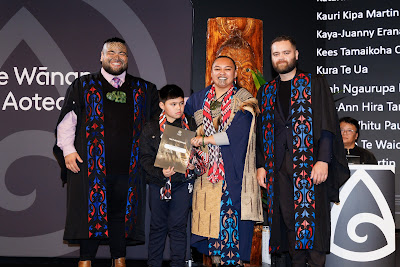 Photo from Ceremony 2 of the TWoA Tāmaki Makaurau 2025 Graduations (May 2025) held at the Mangere Arts Centre in Auckland, New Zealand on Monday, 26 May, 2025. Photo by Mike Walen / KeyImagery Photography. Copyright: © 2025 Te Wānanga o Aotearoa.
