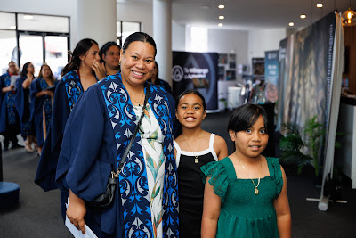 Official photos from Ceremony 2 of the TWoA Tāmaki Makaurau 2025 Graduations (November Ceremonies) held at Church Unlimited, Glendene, Auckland, New Zealand at 5pm on Tuesday, 11 November, 2025. Photography by Mike Walen & InstaBooth / KeyImagery Photography. Copyright: © 2025 Te Wānanga o Aotearoa.