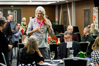 Photo from the 2021 Civic Awards held at Waikato Stadium, Hamilton, New Zealand. Taken: Thursday 8 April 2021.  Photo: Mike Walen / KeyImagery Photography. Copyright: © Hamilton City Council.