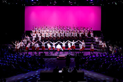 Photo from Waikato Diocesan House Singing 2022, held at GLOBOX Arena, Claudelands Event Centre, Hamilton, New Zealand on Friday, 23 June, 2023.  Photo: Mike Walen / KeyImagery Photography. Copyright: © Waikato Diocesan School for Girls.