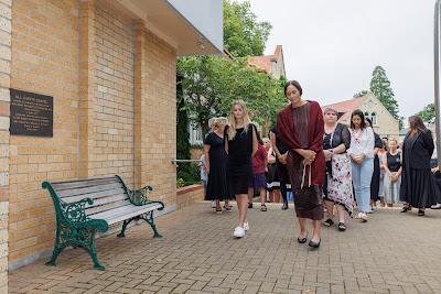 Photo from the New Staff & Student Pōwhiri event held in the All Saints Chapel at Waikato Diocesan in Hamilton, Waikato, New Zealand on Wednesday, 7 Feb,ruary 2024. Photo by Mike Walen / KeyImagery Photography. Copyright: © Waikato Diocesan School for Girls.
